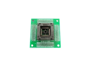 QFP100 LQFP100 TQFP100 Adapter IC51-1004-809 IC Test Socket Programming Adapter 0.5mm Pitch
