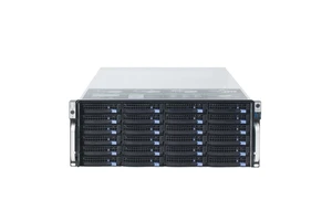 OEM 4U 19 Inch 24 Bay Storage Server Chassis Server Rack Case in Stock 1300W PSU