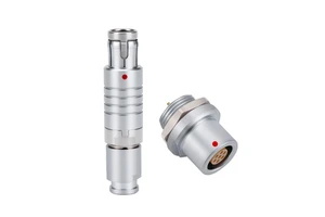 Multipole Waterproof IP66/68 Small-Sized 0C-3C Self-Latching Circular Push-Pull Connector Compatible With ODU MINI-SNAP B Series