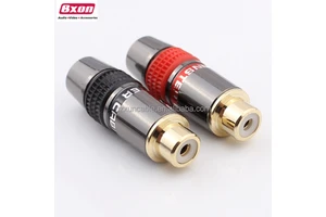 Bxon High Quality RCA Female Jack Audio Video Connector