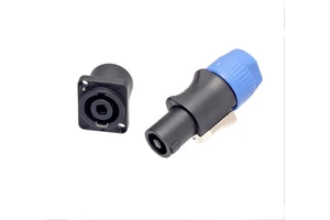 Speakon Nl4fc Speaker Cable 4pin Female Male Plug and Socket Connectors Speakon Audio XLR Connector for Loudspeakers