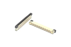 818NXXPTXX-43_1.0ph ZFPC SMT VT Normal Contact 4~40pin 1mm Pitch FFC FPC (Flat Flex) Connectors Copper Alloy Tin Plated Vertical