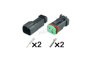 2 Pin Male Detusch DT Series Automotive Connector DT04-2P-E005 DT06-2S-E004