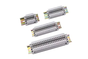 Mini Terminal Blocks UK-1.5/2.5/6/10N Power Distribution Terminal Block Combined Terminal Block for Industrial Electric