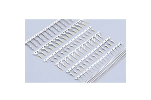 High-Speed Backplane Connector Shrouds - Precision Stamping