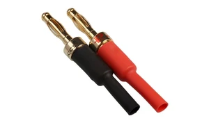 4mm Banana Plug Gold Speaker DIY Audio Jack Connector HIFI Cable Connectors