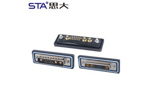 D-SUB DB25 Waterproof IP67 Curved/Straight Solder PCB Male Female Socket Connector DB44H/DB5W5/DB9W4/DB13W3/DB17W2/21W1