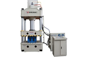 Manufacturer's High Quality 315 Ton Four Column Manhole Cover Hydraulic Press Machine Featuring Essential Pump Motor Engine Gear