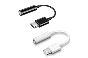 SKYLIGHT SK1-7 USB-C DC 3.5mm Audio Adapter Cable TPE & PC Fireproof Material Short Circuit Protection Brand New Mobile Phones