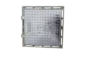 Customized Durable E124 A15 B125 C250 D400 Ductile Iron ISO Certified Customized Color Manhole Cover Good Quality Services