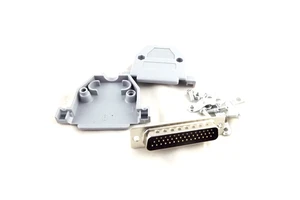 44-Pin DB D-Sub VGA Female Connector High Quality Brass Contact Nylon Housing