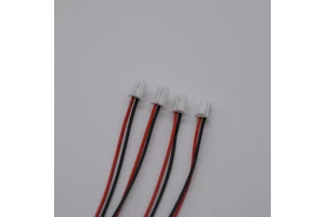 JST PAP2.0 Wire Harness, 2.0mm Pitch, 2-Pin Connector with Buckle, Customizable Power Wire Cable and Gauge