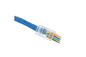Ethernet RJ45 Connector Pass Through RJ45 Cat6 Connector for Ethernet Cable