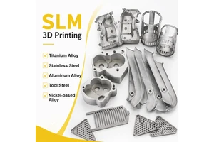1 Piece Custom Rapid Prototyping Service ODM Metal Stainless Steel Aluminum Titanium 3D Printing for Industrial Parts