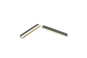 ZFPC SMT Right Angle Phosphor Bronze FFC FPC (Flat Flex) Connectors 4~40pin 0.5mm Pitch 1 Contact Row Model 851BXXG12-42