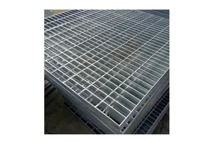 Construction Building Material Metal Serrated Drainage Covers Steel Grating