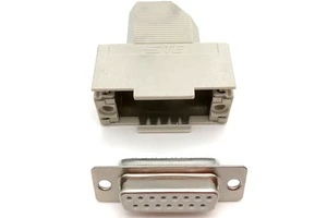 High Density D-SUB 44Pin Female Connector High Quality HD.D-SUB 44Pin Plug HDB 44P Female SPCC Housing Copper Alloy Contacts