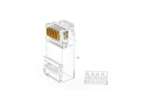 High-Performance Cat6 UTP RJ45 Plug Ethernet Connector with Insert