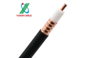 Professional Office 50 Ohm 1/2 Inch Rf Coaxial Cable Super Flexible 1/2 Feeder Cable With SMA BNC TNC N Connector