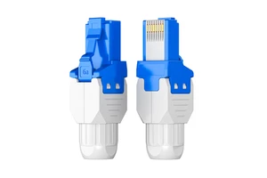8 Pin Ethernet Cat6a Connectors Rj45 Cat6a 8p8c Tool-free Cat7 Rj45 Cat.6 Ethernet Cat6 Connecters