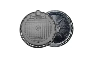 Ductile Iron Manhole Covers Sewer Encasement Access Covers 60x60 for Traffic Facilities