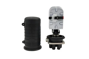 Optical Fiber Connector Fiber Optic Splice Closure for Fttx Feeder and Distribution Networks With 1+4 Ports