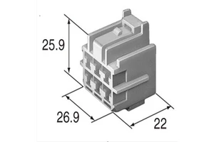 6098-1716 connector housing conector accessories automotive connector