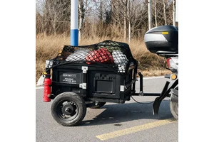 Custom 300kg Motorcycle Pull Behind Heavy Duty Cargo for Delivery Food Truck Night Market Pet Transport