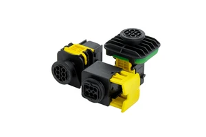 Waterproof Nylon Heavy Duty Sealed 6-Pin Male/Female Automotive New Energy Connector IP67 10A 250V