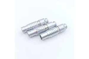 Compatible with Original Aviation Plug 1 Coaxial 4Pin Camera Connector Coaxial Circular Push-pull Connector
