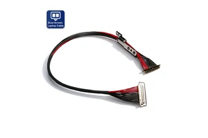 ICape Dual-Screen Laptop USB-C Cable 5V 1A-232A 1.5m FFC/FPC Tinned Copper PVC Jacket Customizable Length LVDS Network