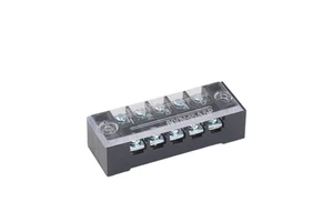 2021 Popular Universal Fixed Terminal Block Din Rail Screw Black Terminal Block