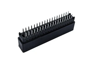 RealRun 2.54mm Pitch 38Pin Card Edge Connector Slot 2x19Position DIP PCB Gold Finger Board Socket Holes Dual Row Straight