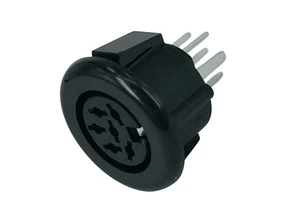 HX Factory Direct DS 6pin S Terminal Audio Video Din Female Socket Connector Circular Connector 6 Cores