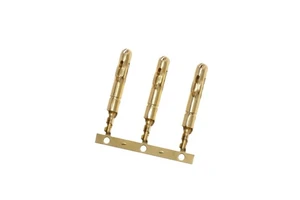 Brass Electrical Crimping 4.15mm Banana Head High Pin Cable Terminal Block Car Connector