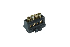 "80A 4-Hole Terminal Block for Distribution Applications"