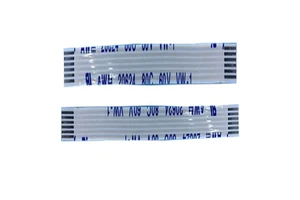0.5P Same Face FFC Flexible Flat Cable 100mm 6pins VW-1 Same Direction Flat Connection Wires