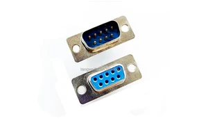 D-Sub Connector 9-Pin Female/Male Socket Solder Cup DB9 DR9 DP9