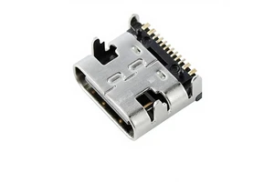 Manufacturer Stock JLC Female 4 Pin Type-C Stainless Steel Shell 3.0A Fast Charging Power PCB USB3.1 C Socket