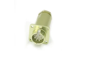 Russian PC-B Connector 7 Pin Male Socket With Back Shell
