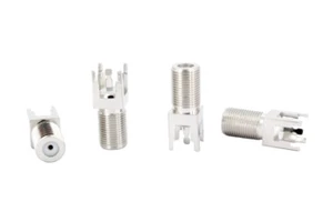 RF Cable PCB Panel F Terminal Block Coaxial Connector Rg6 Connector & Adapters