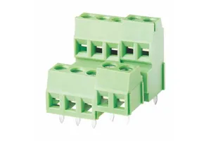 PCB Screw Terminal Block Euro Double Row Screw Terminal Connector 3.5/3.81mm