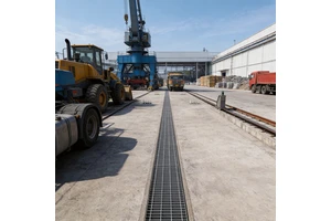 Corrosion Resistant Carbon Steel Grating Manhole Cover Heavy Duty Load Bearing Galvanized for Construction Roadway