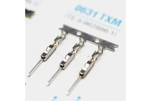 Customize 0.63mm Male Terminal Electrical terminals connector car electrical Automotive Wiring Harness Terminal Connector