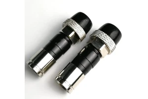 RG6 Brass Compression F Coaxial Cable Connector Copper Contacts Nickel Plated Male/Female RF Application T.J Brand ROHS