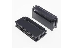 IDC Type Card Edge Slot 2.54 mm Pitch 26 Position Socket 1.27 mm Ribbon Cable Connector Board Gold finger Receptacle HIF5D