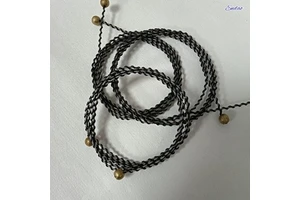 Double Twist Coaxial Connector-Customized for Air Condition Ventilation Control Black Oxide Finish Industrial