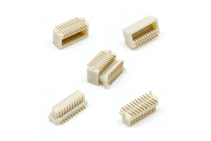 SCONDAR Customized 0.8mm Pitch Board to Board PCB Connector Right Angle Male Female Socket 2*4-2*30 Pin SMT SMD Dual Row