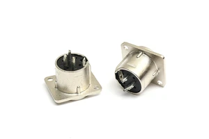 XLR Audio or Video Connector 3Pin male socket