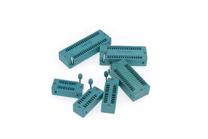 IC Locking Seat Movable Socket 51 Single-chip Microcomputer Chip test Base Width and Narrow-body 14/16/20/24/40P